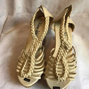 Nine West Wedge Heels Size 5.5-6